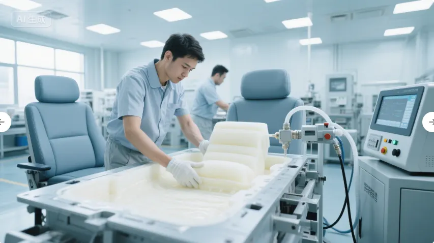 pu high resilience foam in medical seating equipment