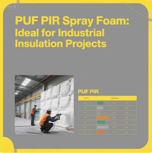 puf pir spray foam: ideal for industrial insulation projects