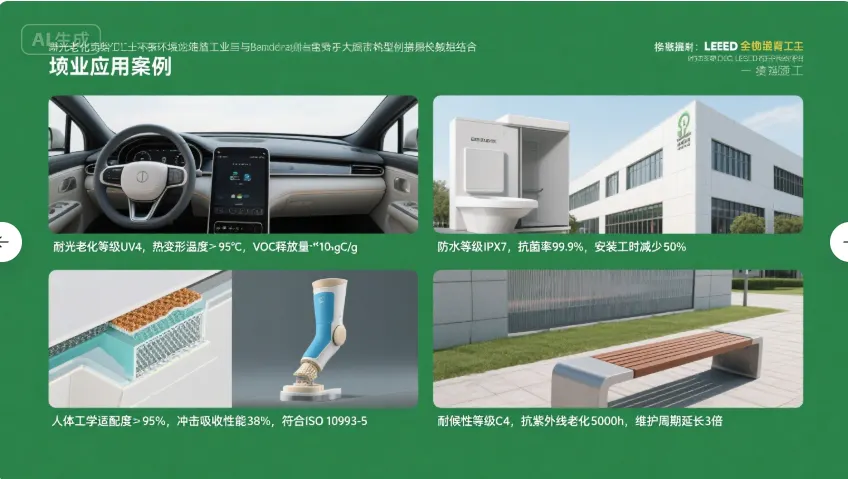 QG Chemicals polyurethane application