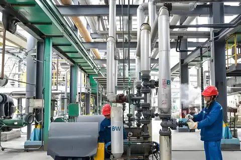 Instalación de producción mostrada por la casa matriz